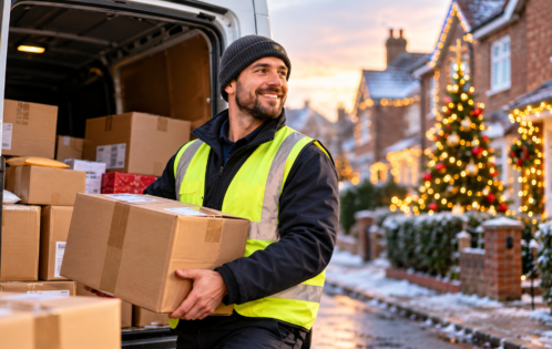 Christmas driving jobs